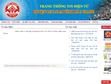 Tablet Screenshot of lucnam.bacgiang.gov.vn